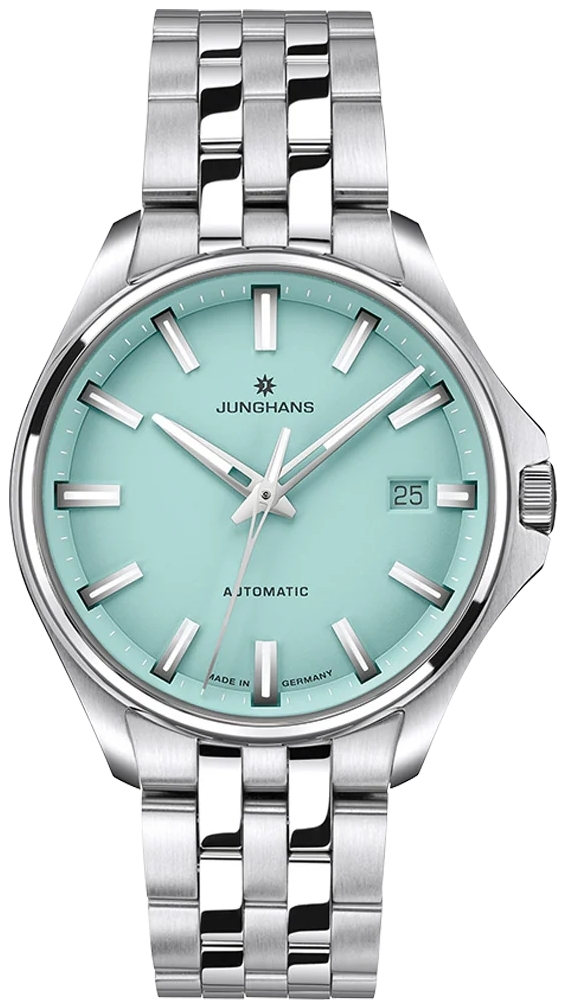 Junghans Damklocka 27/4581.44 Meister S Automatic 36 Grön/Stål Ø36 - Junghans