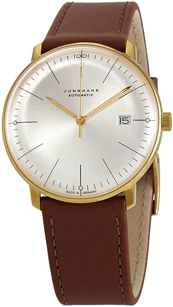 Junghans 27/7002.02 Max Bill Silverfärgad/Läder Ø38 mm - Junghans