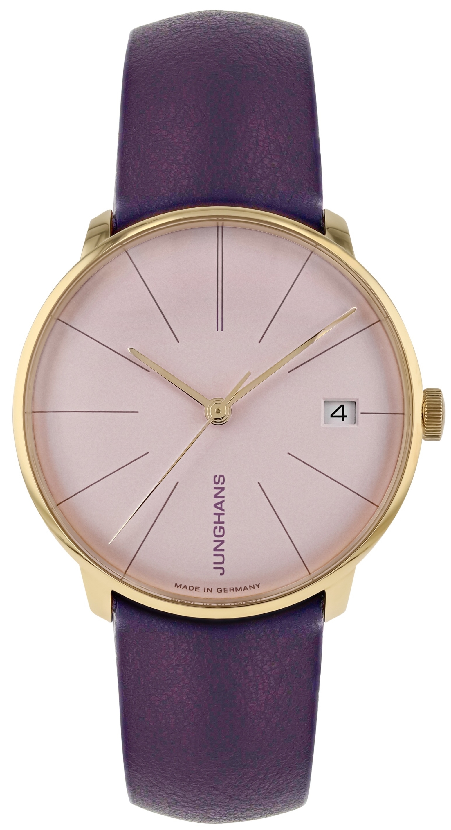 Junghans Damklocka 27/7232.00 Meister Rosa/Läder Ø35 mm - Junghans