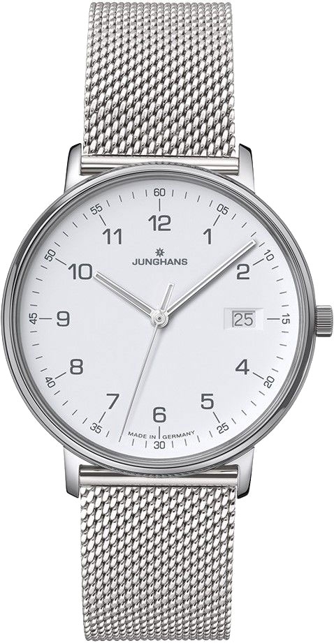 Junghans Damklocka 47/4457.44 FORM Ladies Vit/Stål Ø34.1 mm - Junghans