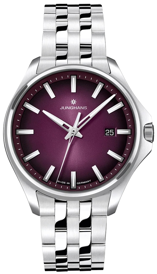 Junghans Damklocka 47/4532.44 Meister S Quartz 35 Lila/Stål Ø35 mm - Junghans