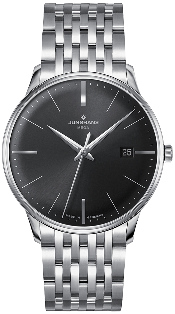 Junghans Herrklocka 58/4503.46 Meister MEGA Grå/Stål Ø38.4 mm - Junghans
