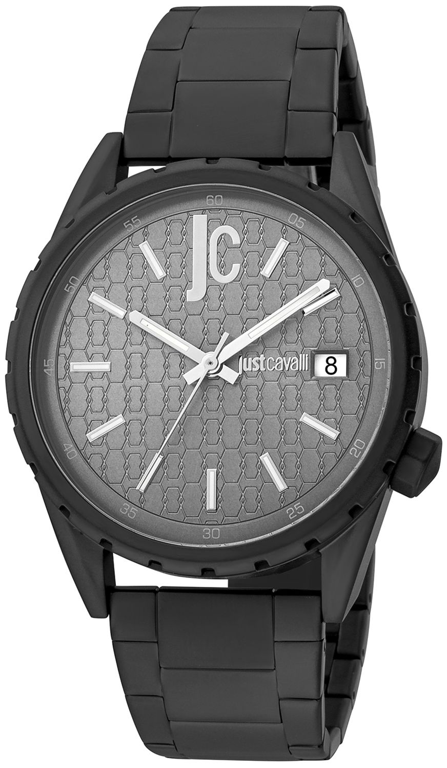 Just Cavalli Herrklocka JC1G217M0075 Classic Svart/Stål Ø42 mm - Just Cavalli