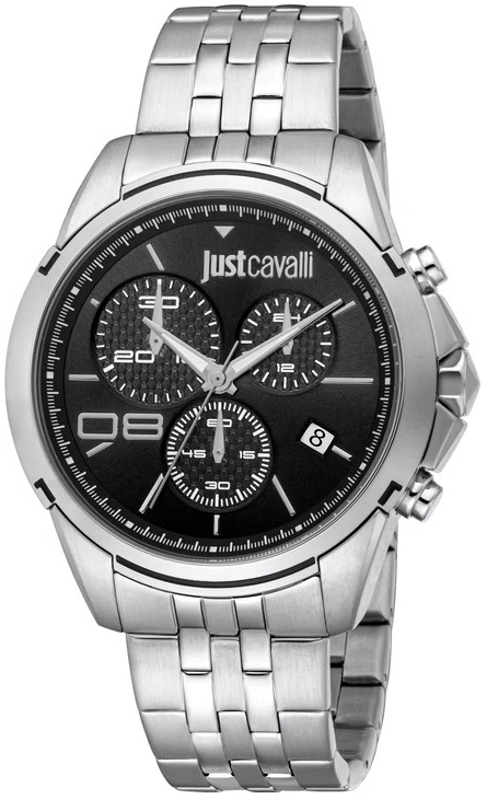 Just Cavalli Herrklocka JC1G387M0045 Svart/Stål Ø42 mm - Just Cavalli