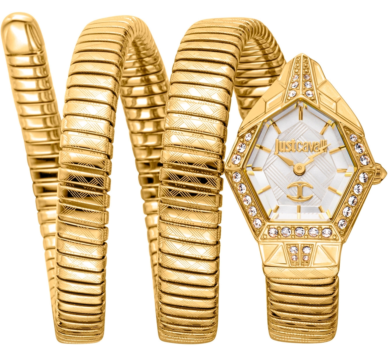 Just Cavalli Damklocka JC1L304M0025 Signature Snake - Just Cavalli