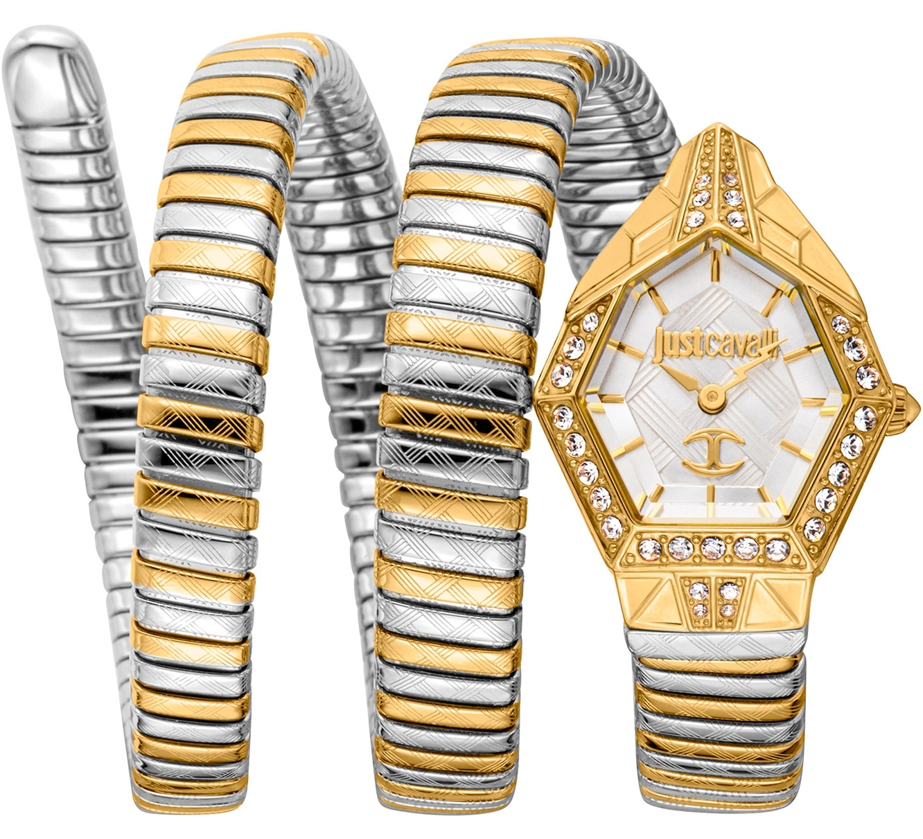 Just Cavalli Damklocka JC1L304M0055 Signature Snake - Just Cavalli