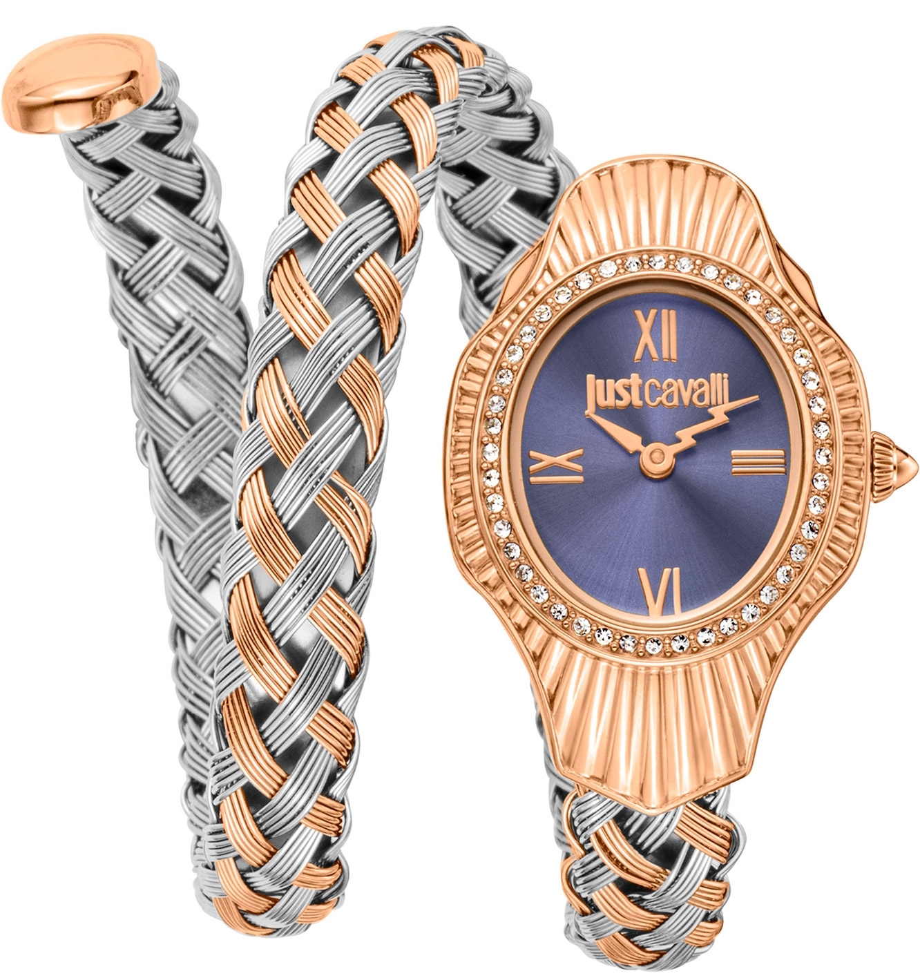 Just Cavalli Damklocka JC1L305M0065 Signature Snake - Just Cavalli