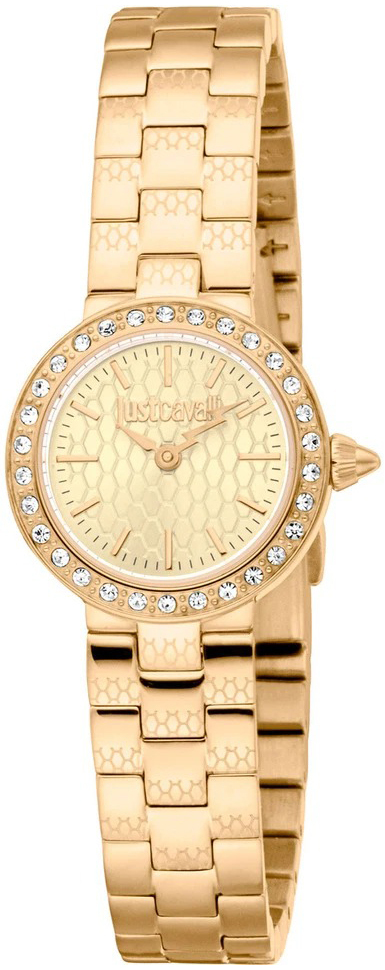 Just Cavalli Damklocka JC1L362M0055 Glam Chic Guld/Gulguldtonat stål - Just Cavalli