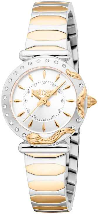 Just Cavalli Damklocka JC1L363M0065 Animalier Stella Snake - Just Cavalli