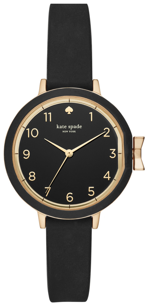 Kate Spade 99999 Damklocka KSW1352 Svart/Gummi Ø34 mm - Kate Spade