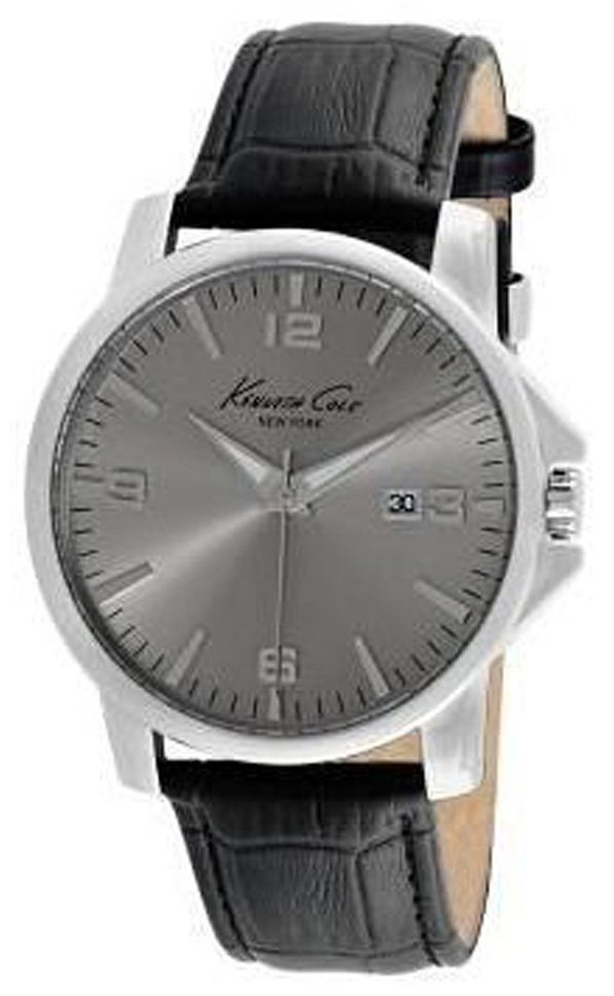 Kenneth Cole Herrklocka KC1865 Grå/Läder Ø43 mm - Kenneth Cole