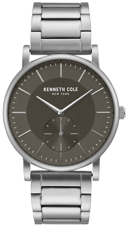 Kenneth Cole Herrklocka KC50066001 New York Grå/Stål Ø42 mm - Kenneth Cole