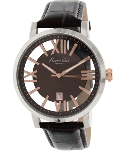 Kenneth Cole Herrklocka KC8010 Brun/Stål Ø40 mm - Kenneth Cole