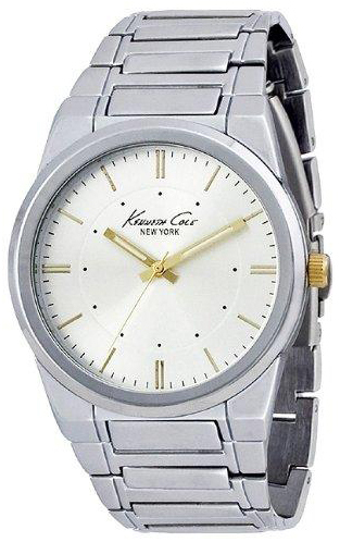 Kenneth Cole Herrklocka KCW3011 Vit/Stål Ø45 mm - Kenneth Cole