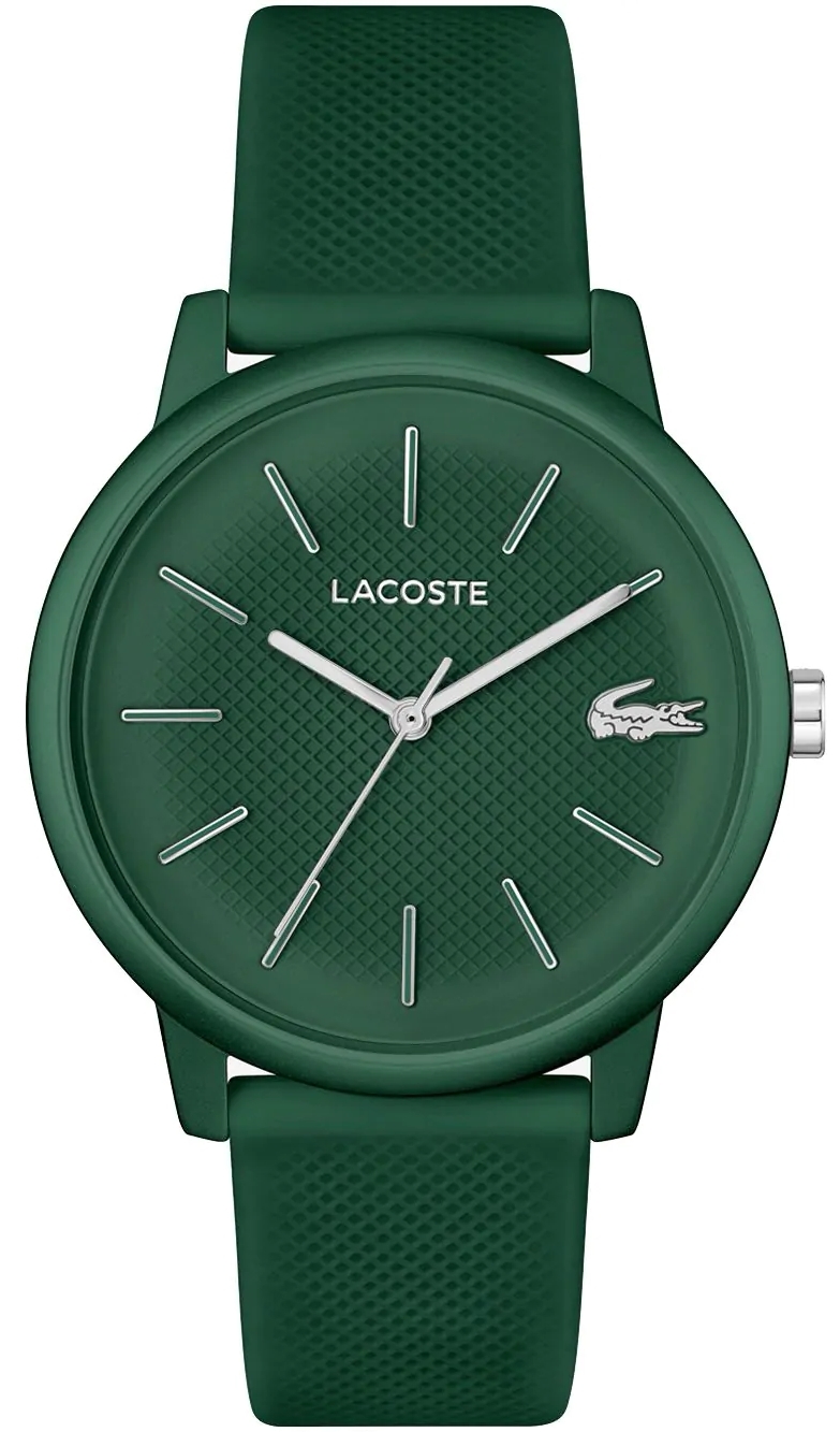 Lacoste 12.12 2011238 Grön/Gummi Ø42 mm
