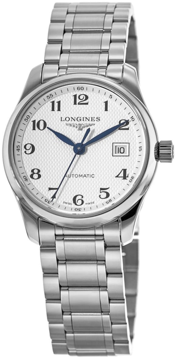 Longines Damklocka L2.257.4.78.6 Master Silverfärgad/Stål Ø29 mm - Longines