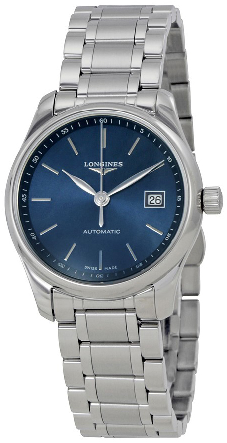 Longines Damklocka L2.257.4.92.6 Master Blå/Stål Ø29 mm - Longines