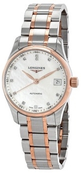 Longines Damklocka L2.357.5.89.7 Master Collection Vit/18 karat - Longines