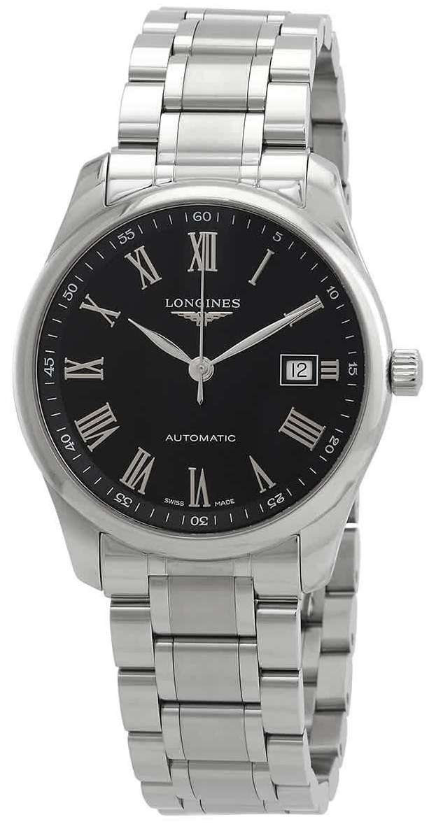 Longines Herrklocka L2.793.4.59.6 Master Svart/Stål Ø40 mm - Longines