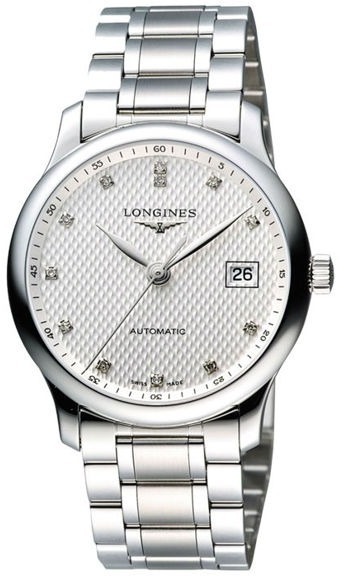 Longines Herrklocka L2.793.4.77.6 Master Silverfärgad/Stål Ø40 mm - Longines