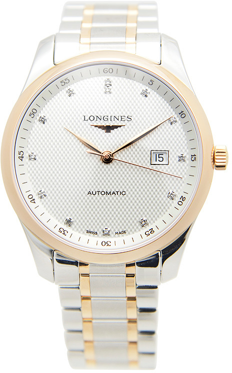 Longines Herrklocka L2.893.5.77.7 Master Silverfärgad/18 karat - Longines