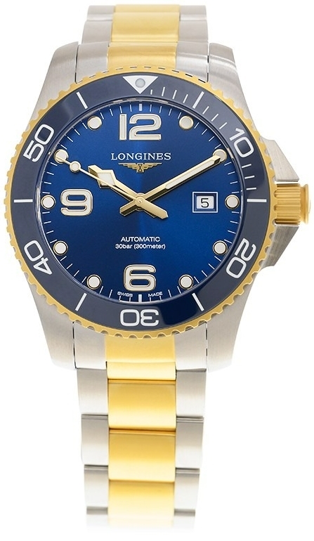 Longines Herrklocka L3.782.3.96.7 HydroConquest Blå/Stål Ø43 mm - Longines