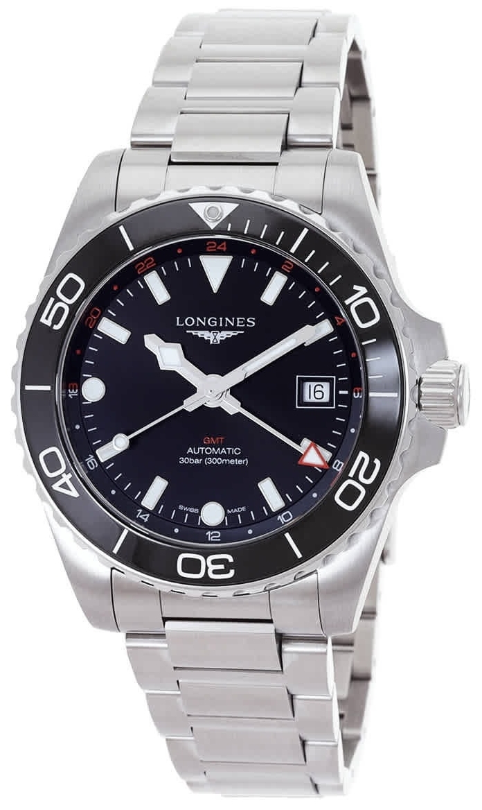Longines Herrklocka L3.790.4.56.6 Hydroconquest Svart/Stål Ø41 mm - Longines