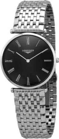 Longines Damklocka L4.755.4.51.6 La Grande Classique De Svart/St&aring;l