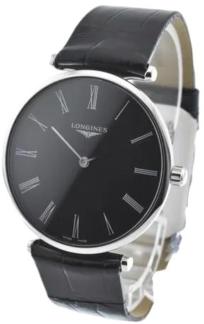 Longines Damklocka L4.866.4.51.2 La Grande Classique De Svart/Läder - Longines