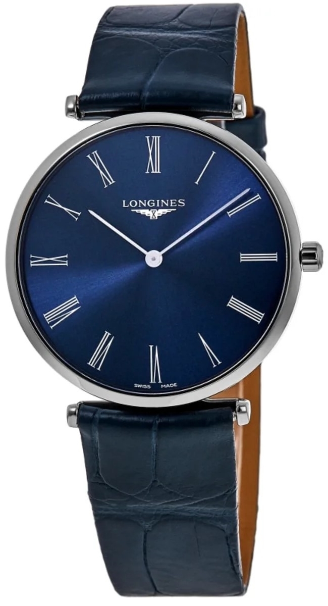Longines Damklocka L4.866.4.94.2 La Grande Classique De Blå/Läder - Longines