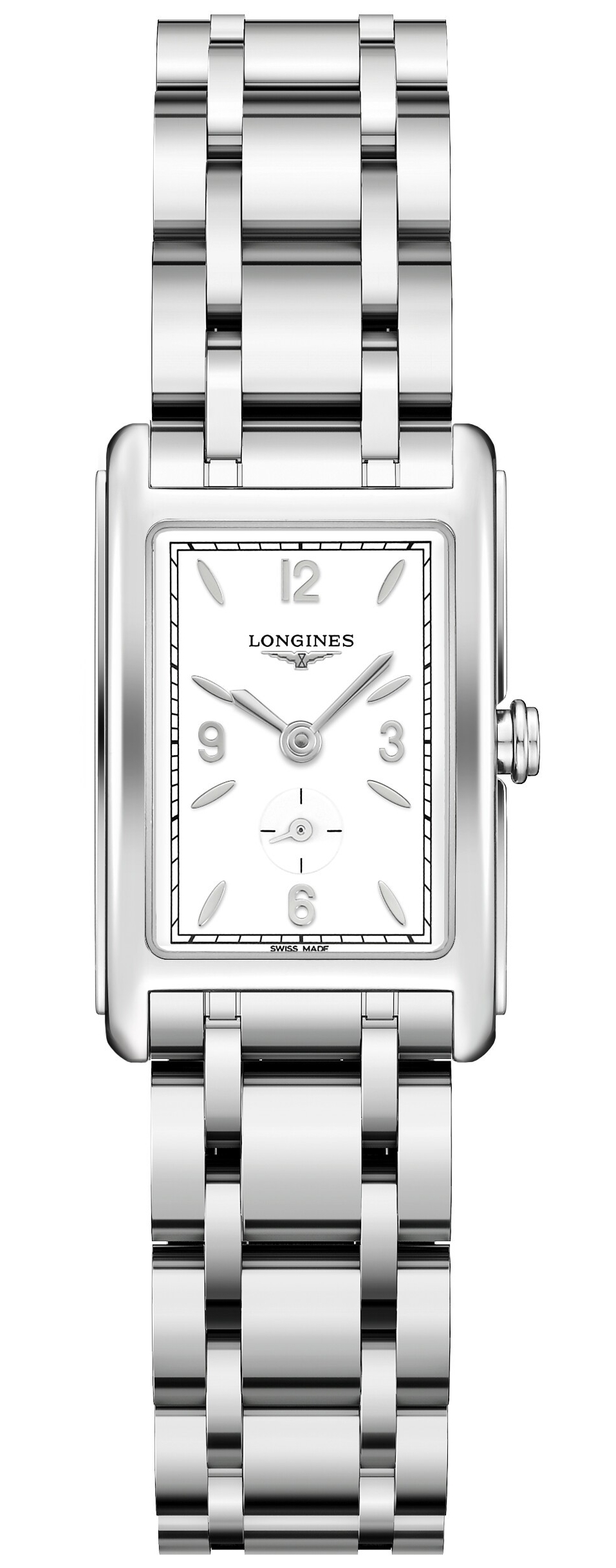 Longines Damklocka L5.255.4.16.6 Dolcevita Vit/Stål - Longines