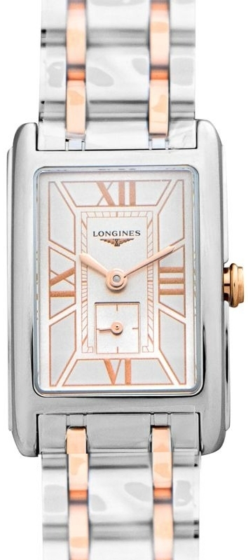Longines Damklocka L5.255.5.75.7 Dolcevita Vit/Stål 20.8x32 mm - Longines