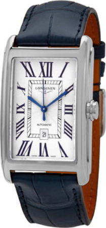 Longines L5.767.4.71.9 Dolcevita Silverfärgad/Läder - Longines