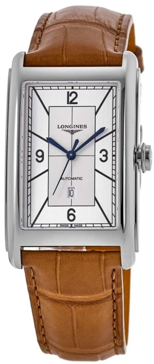 Longines Herrklocka L5.767.4.73.3 Dolcevita Silverfärgad/Läder - Longines