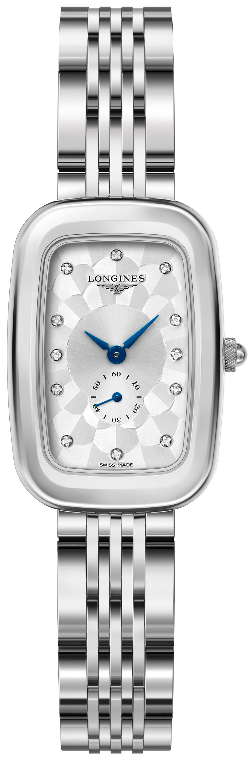 Longines Damklocka L6.141.4.77.6 Equestrian Silverf&auml;rgad/St&aring;l