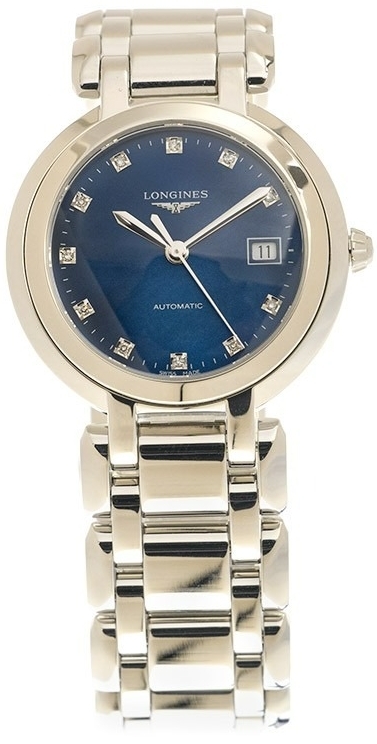 Longines Damklocka L8.113.4.98.6 Primaluna Blå/Stål Ø30 mm - Longines