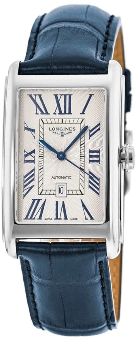 Longines Herrklocka L5.757.4.71.9 Dolcevita Silverfärgad/Läder - Longines