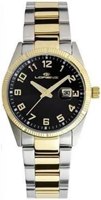 Lorenz Damklocka 026985BB Classic Svart/Stål - Lorenz