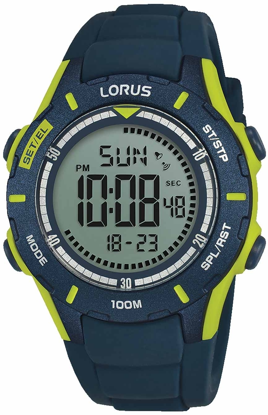 Lorus Damklocka R2365MX9 Kids Gr&aring;/Plast &Oslash;40 mm