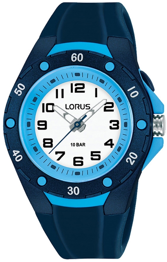Lorus Damklocka R2371NX9 Classic Vit/Gummi &Oslash;37 mm