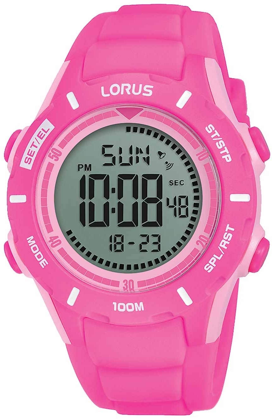 Lorus Damklocka R2373MX9 Kids Grå/Plast Ø40 mm - Lorus
