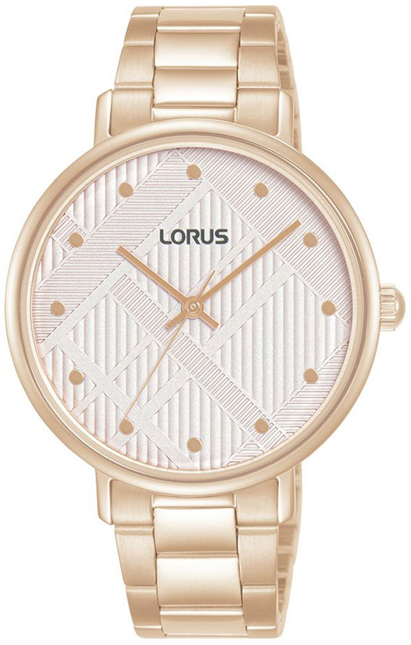 Lorus Damklocka RG202VX9 Dress Champagnefärgad/Roséguldstonat stål - Lorus