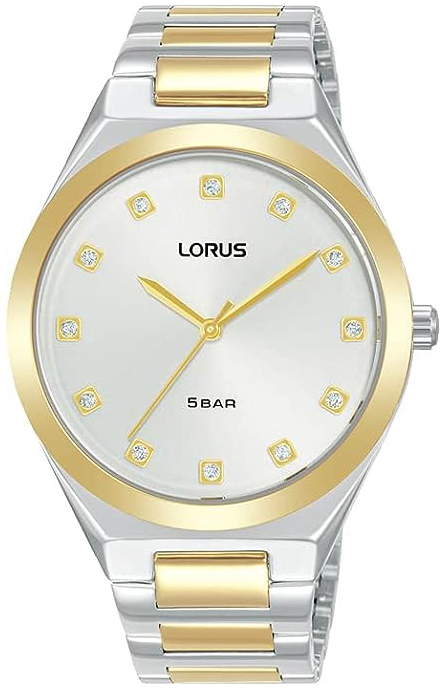 Lorus Damklocka RG202WX9 Silverfärgad/Gulguldtonat stål Ø36 mm - Lorus