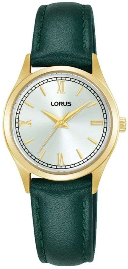 Lorus Damklocka RG216YX9 Dress Silverf&auml;rgad/L&auml;der &Oslash;26.5 mm