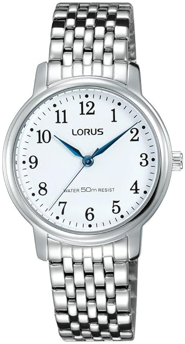 Lorus Damklocka RG229LX9 Classic Vit/Stål Ø30 mm