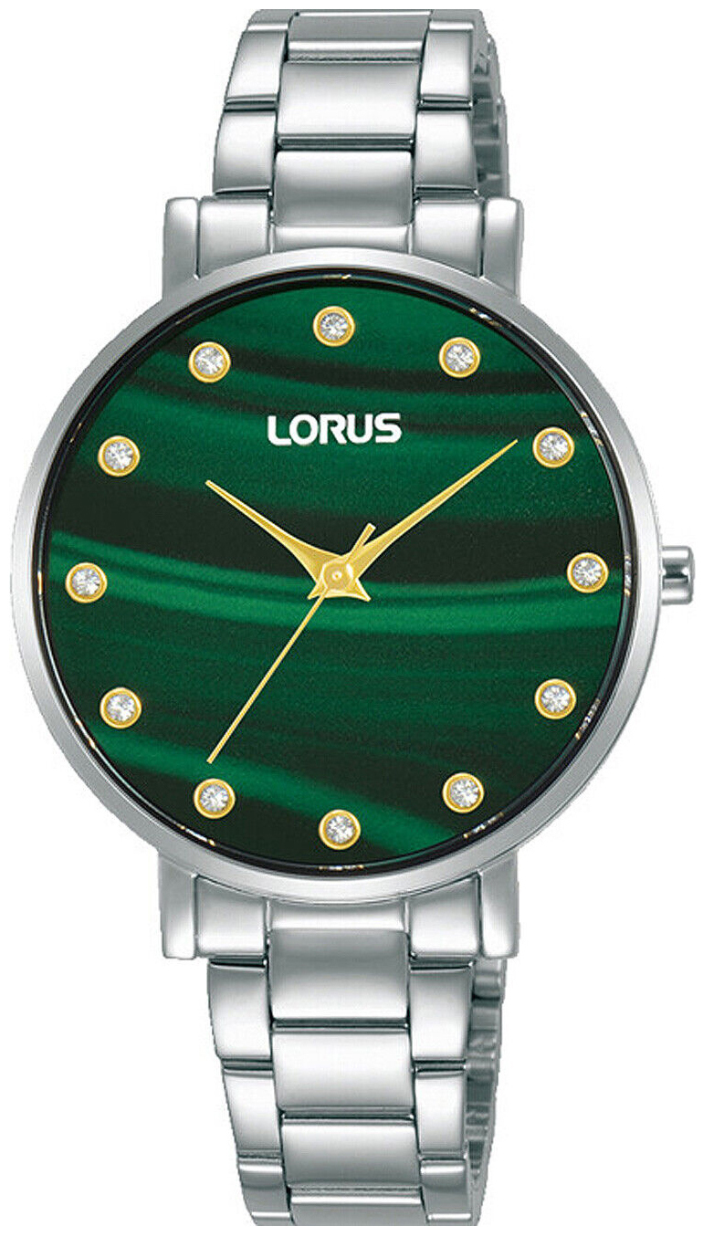 Lorus Damklocka RG229VX9 Ladies Grön/Stål Ø32 mm - Lorus