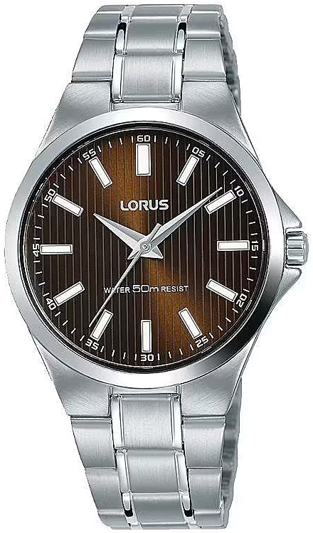 Lorus Damklocka RG231PX9 Classic Brun/Stål Ø32 mm - Lorus