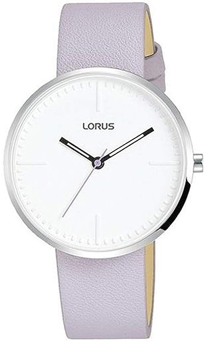Lorus Damklocka RG277NX9 Classic Vit/Läder Ø34 mm - Lorus