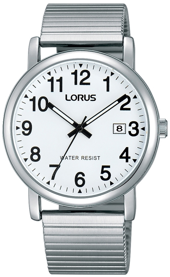 Lorus Herrklocka RG859CX5 Classic Vit/Stål Ø38 mm - Lorus