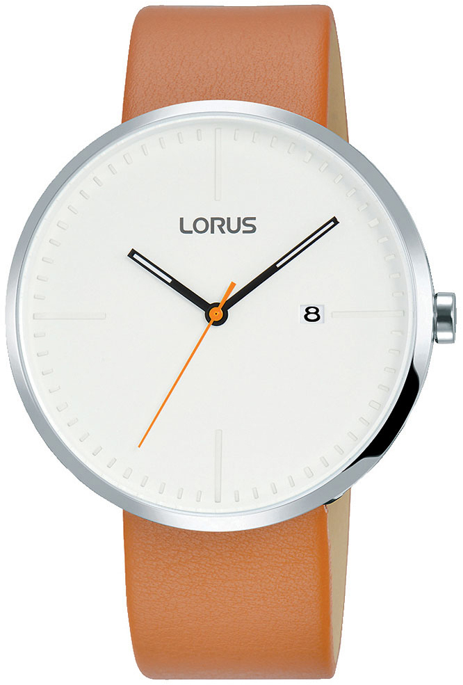 Lorus Herrklocka RH901JX9 Dress Vit/Läder Ø42 mm - Lorus